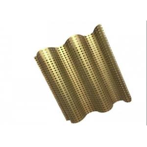 China 0.5-120mm Brass Mesh Filter Perforated Metal Mesh Screen Non Rusting supplier