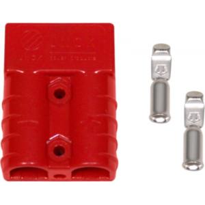 China 50A 600V Trailer Electrical Connector Red Wire Harness Plug Connector supplier