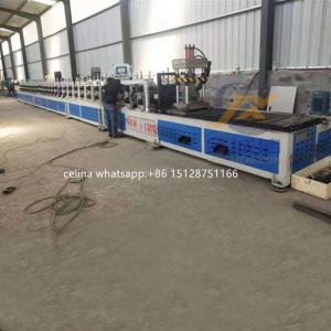 21*41 Roll Forming Machine For Solar Structure Blue Portable Roll Forming Machine