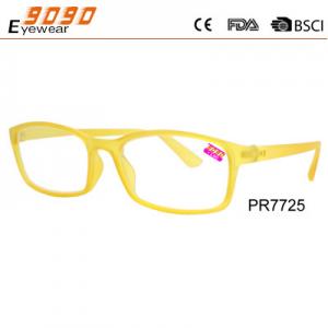 China New arrival and hot sale plastic reading glasses with candy color,plastic hinge,suitable for women supplier