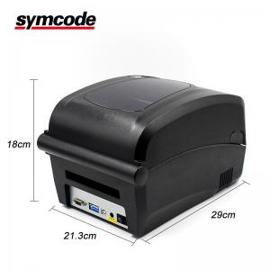 24 VDC Label Barcode Printer / QR Sticker Printer RS232 Serial Interfaces