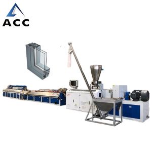 China Customized WPC Extruder Machine Twin Screw For Door And Window Frames wholesale
