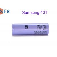 China High Drain Type INR21700 40T Samsung Li Ion Battery 3.6V Cylindrical Rechargeable Battery For Power Tools on sale