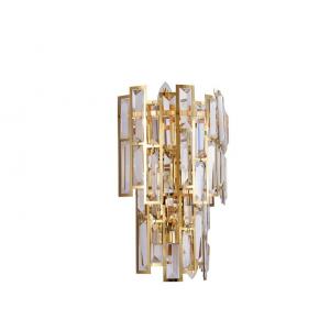 China Gold Luxury Design Indoor Decoration Modern Wall Light supplier