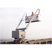 China 180m Height Bmu Building Maintenance Unit With Twin Jib Cleaning And Curtain Wall Installation on sale