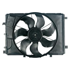 China Radiator Electric Cooling Fan For Mercedes Benz W204 400W With Control Module Brush A2045000193 supplier