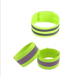 Military Phone Soft Reflective Armbands With Lights High Visible Elastic Fabric Reflex Wristband