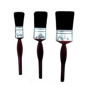 OEM Black China Bristle Paint Brush Plastic Handle Black Bristle Brush