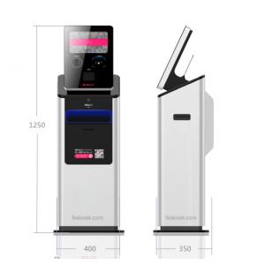 9.7 inch Self-Serve Kiosk/Mini Payment kiosk with/without Cash Dispensser,Ticket vending Kiosk to sell ticket fast