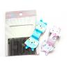 Cat Shaped Childrens Custom Magnetic Bookmarks with Synthetic Paper , 4C Offset