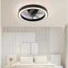 China Wholesale Factory Remote APP Control Smart Low Profile Ceiling Fan Light Flush Mount LED Ceiling Light 6 Wind Speeds New Technology Ceiling Fans wholesale
