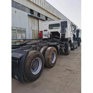 New/Second hand Sinotruck Howo Tractor Trucks white color 2014 375HP WD615.96E EURO III HW19710