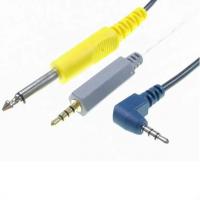 China Blue PVC Male Stereo Auxiliary Expansion Audio Cable / Stereo Audio Cable 3.5mm on sale