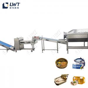 Canned fish production line  Yellow croaker canned processing equipment
