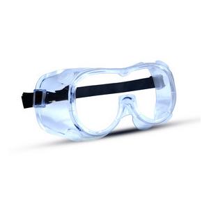 PVC Anti Fog Splash Proof Glasses Eye Protective Goggles ROHS Certificates