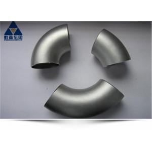 China WP347 3 Inch Steel Pipe Fittings , Stainless 90 Degree Elbow SCH10 supplier