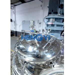 China Fixed Vacuum Homogenizer Emulsifier 500L for Cosmetic Cream Lotion wholesale