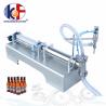 China supplier 1-5000ml semi automatic double head liquid filling machine