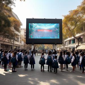 China Unique Large Outdoor Advertising Screen display LED Modular Screen Panels supplier