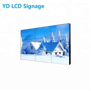 China 55Inch 55 écran de visualisation d'affichage à cristaux liquides d'encadrement d'étroit a mené le mur de vidéo d'affichage à cristaux liquides de contre-jour supplier