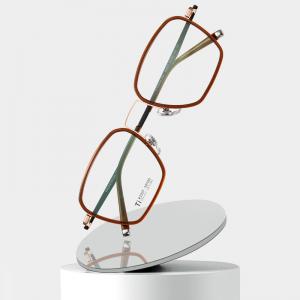 Customized Acetate Titanium Frame Glasses  Men Women For Computer Reading