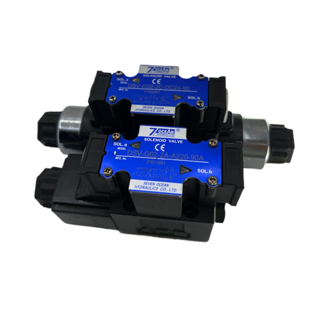 China 7 OCEAN Pneumatic Solenoid Valve DSD-G02-2N-A220-90 AC220 Voltage Directional Control Valve wholesale
