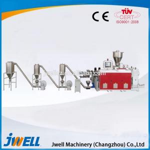 China Hot sale plastic granulating machine line for PVC WPC pellets making supplier