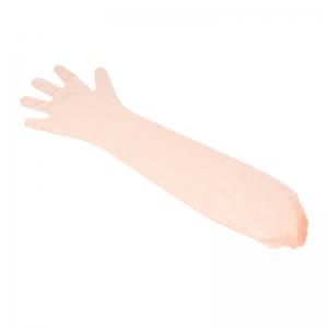Breathable 90cm Arm Length Disposable Gloves Vet Examination