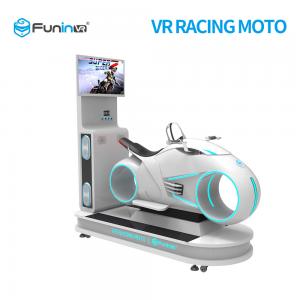 China Arcade Game Racing Car 9D VR Simulator , 9D VR Game Machine supplier