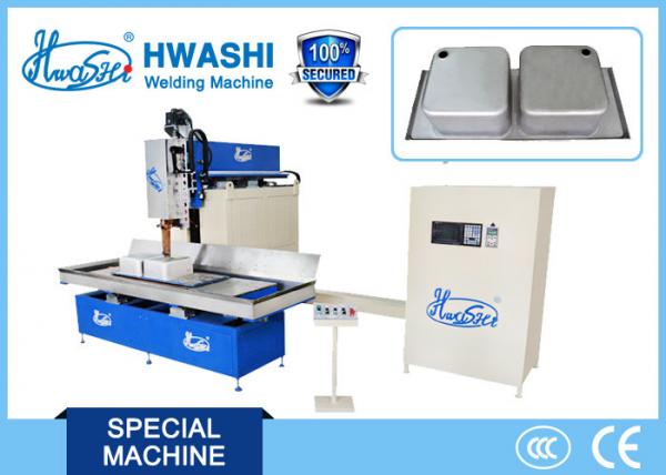 Automatic CNC Seam Welding Equipment With 160kVA Rated Capacity