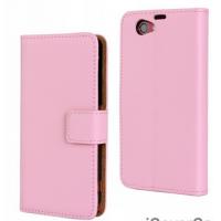 Stand TV Wallet Genuine Leather Case for Sony Xperia Z1 Compact ,Z1 Mini