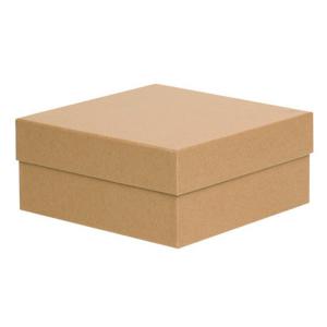 custom kraft lid and base set up box  luxury kraft packaging shoe box  rigid kraft box