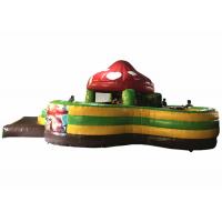 China Inflatable Mushroom Fun City Round Shape UV - Resistance NO Lead on sale