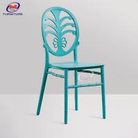 China Round Back Peacock Design Chiavari Event Plastic Chair for Ourdoor on sale