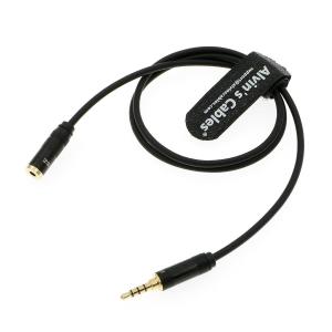 China 3.5mm TRRS Audio Cable Straight Male To Straight Female Extension Cord For Sony FX6 For Home Stereo Headphones 70cm supplier
