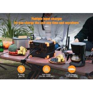 China Generador solar portátil de 614Wh con 3500 ciclos y panel solar de 300W con controlador de carga MPPT integrado wholesale