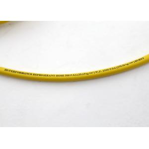 Polyester Fiber Spiral Hose Pipe , Yellow Jacket Refrigerant Hoses