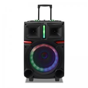 600 Watts Party Bluetooth Party Box Speaker 8 Inch Outdoor With Strong Bass