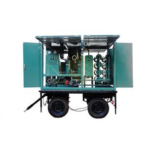 China Remove Acid Mobile Oil Purifier / Transformer Oil Purification Plant 6000 Liters / Hour supplier