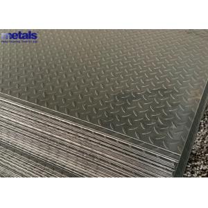 Diamond MS Chequered Plate Metal Sheet Q235B Q345 Hot Rolled