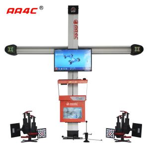 el haz fijo de la cámara del alineador de la rueda 3D automatizó los equipos de cuatro ruedas del garaje de las máquinas de la reparación auto de la máquina de la alineación