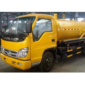 China 5mm Carbon Steel Manual Gearbox 4cbm Sewer Suction Truck supplier