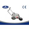 Electric Industrial Manual Push Vacuum Floor Sweeper For Coarse Road Walk Behind