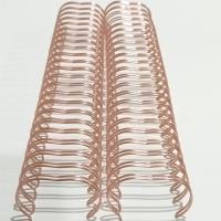 China 2:1 Binding Coils Twin Loop Spiral Wire O For Book Store Datebook on sale