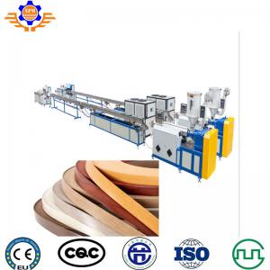 China Single Screw PVC Profile Extrusion Line SJ65 / 25 PVC Edge Banding Extrusion Line supplier