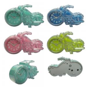 China motorbike shape table clock for home decoration supplier