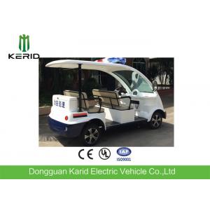 4 Passenger Mini Electric Sightseeing Car With Horn Speaker , Max Speed ≤ 30km/h