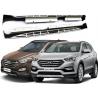 OE Style Side Step Boards with Alloy Brackets for Hyundai Santafe 2013 2016 IX45