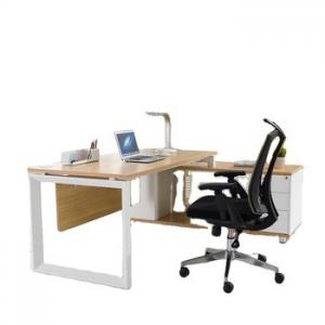 China ISO Modern Metal Steel 74cm Executive Office Desk Set supplier