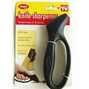 FDA Disposable Kitchen Knife Sharpener Black With Handle 16 * 5.5cm